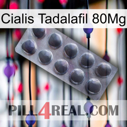 Cialis Tadalafil 80Mg 30